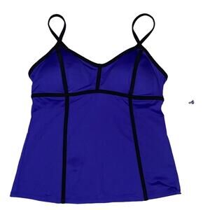 NEW Jag Women's Swim‎ Top Tankini Small Royal Blue Removable Bra Pads MSRP $68